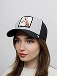 Бейсболка GOORIN BROTHERS арт. 101-1434 (черный / светло-серый)